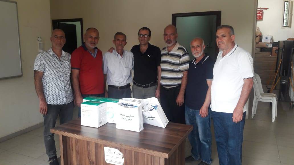 وفد من جبل اكروم زار الدريب متضامنا