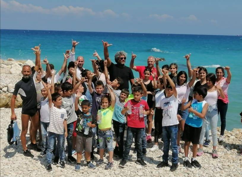 أطفال SOS كفرحي زاروا النادي اللبناني لليخوت
