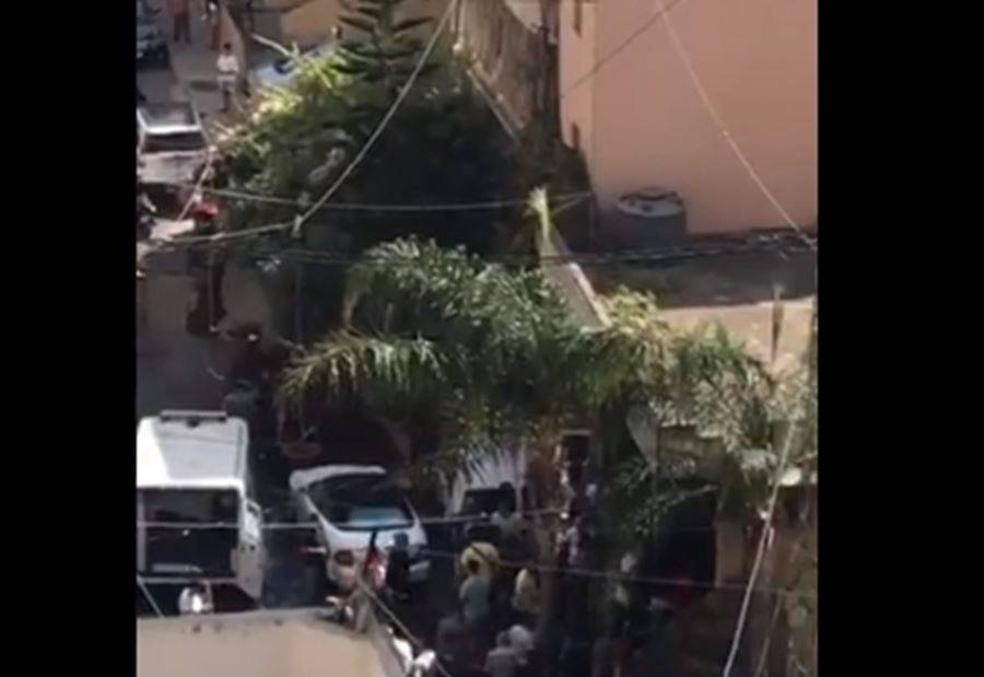 انفجار معمل لتصنيع سخانات المياه ..وسقوط قتلى (فيديو)