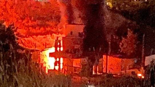 انفجار في إحدى محطات بلدة حدث الجبّة – بشرّي!