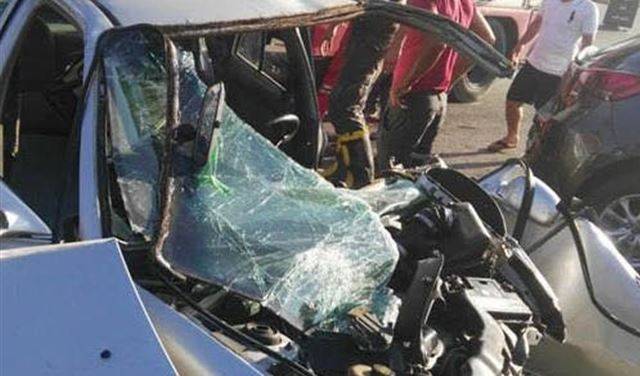 جريحتان جراء حادث سير على طريق عام جل البحر
