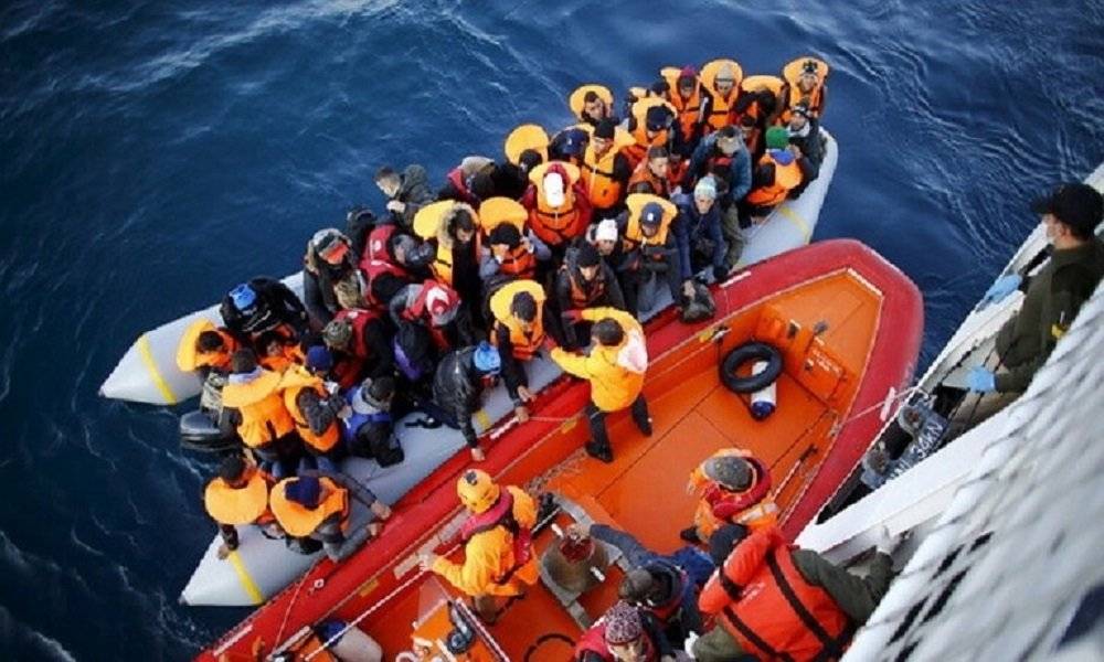 إنقاذ 172 مهاجرا غير نظامي قبالة سواحل ولاية إزمير