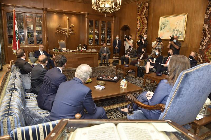 بري أمام وفد الكونغرس الأميركي: نأمل انجاز حكومة في القريب العاجل