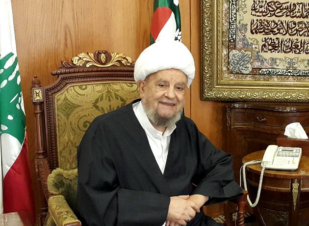 الموت يغيب الشيخ قبلان... والتشييع نهار الثلاثاء