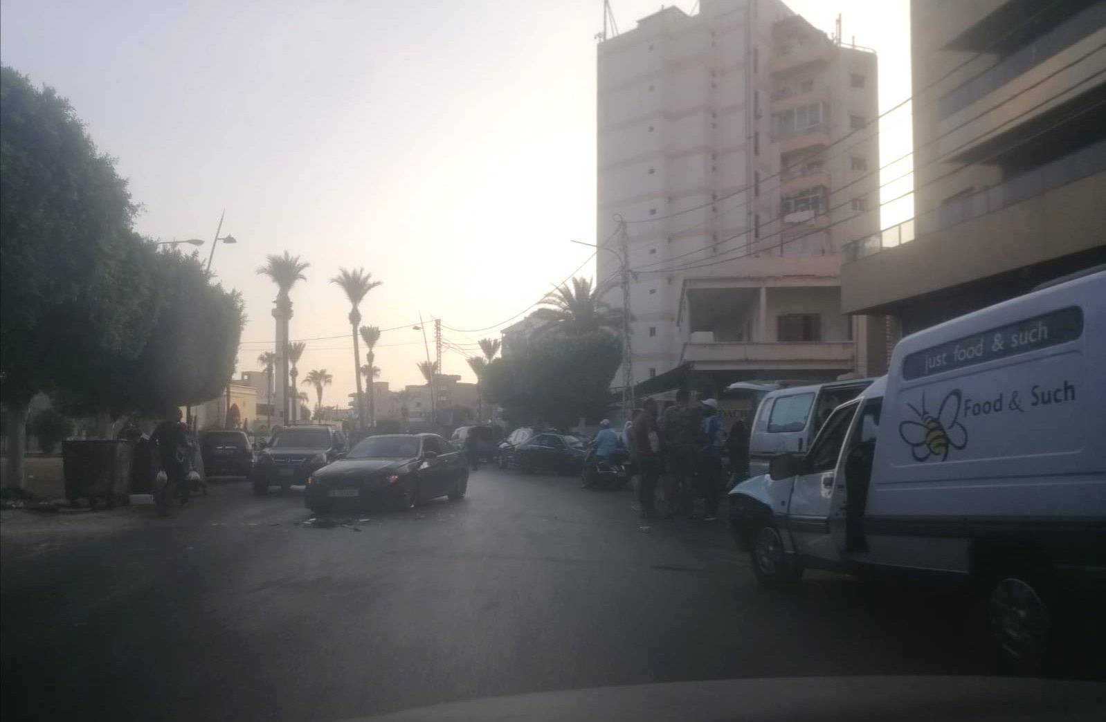 إصابة شخصين بحادث سير في صيدا
