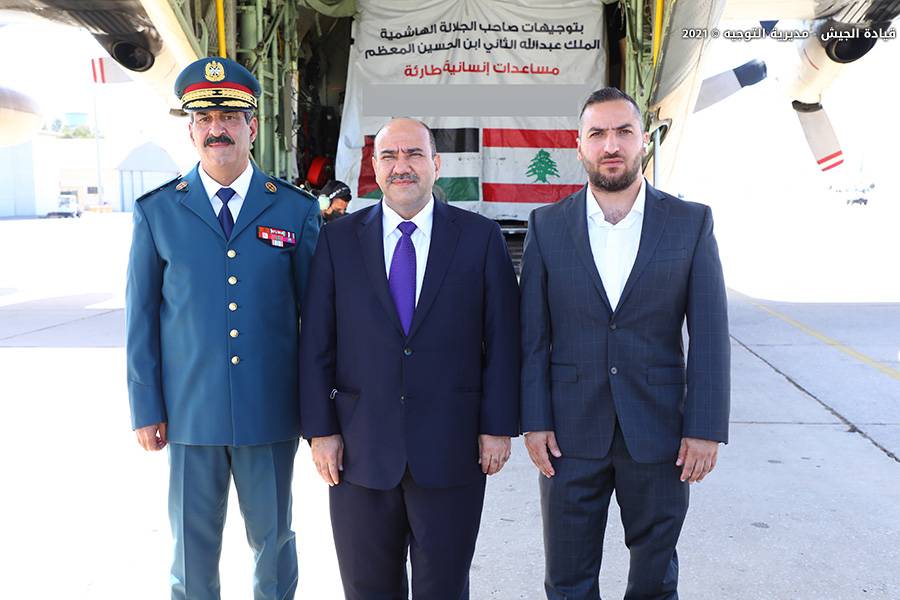 مواد طبية مقدّمة من المملكة الأردنية الهاشمية للجيش