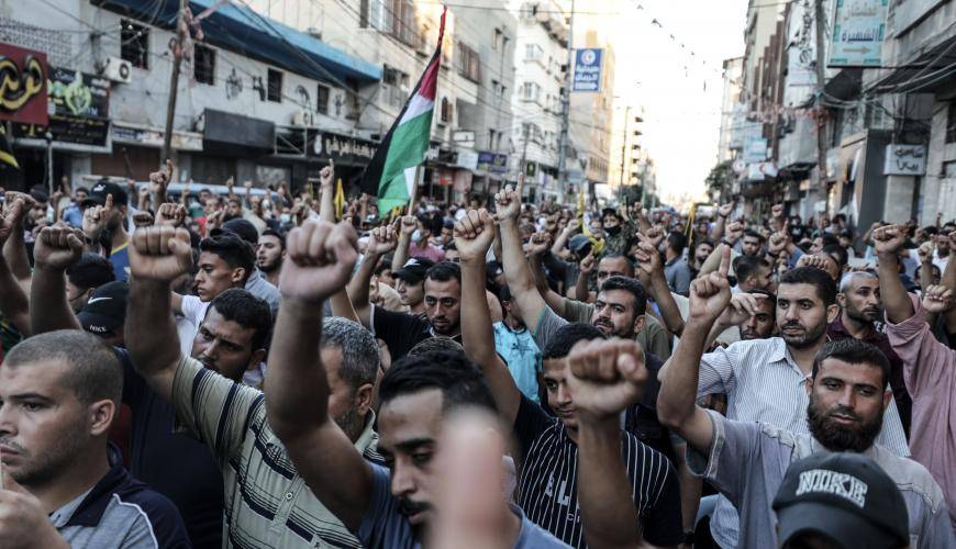 هكذا احتفل الفلسطينيون بعد فرار الأسرى من سجن جلبوع