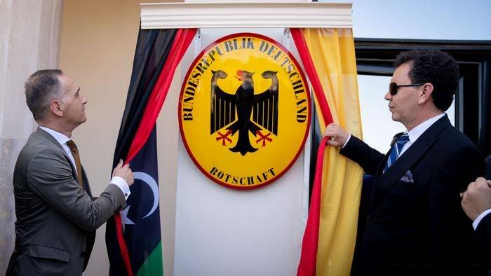 إعادة فتح السفارة الألمانية في ليبيا