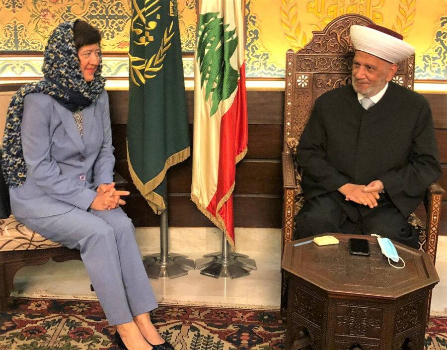 بعد لقائها دريان.. فرونتيسكا: تشكيل الحكومة لا يمكن أن يتأخر أكثر من ذلك