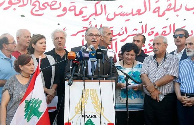 الاتحاد الوطني للنقابات: لن يموت حق وراءه مطالب