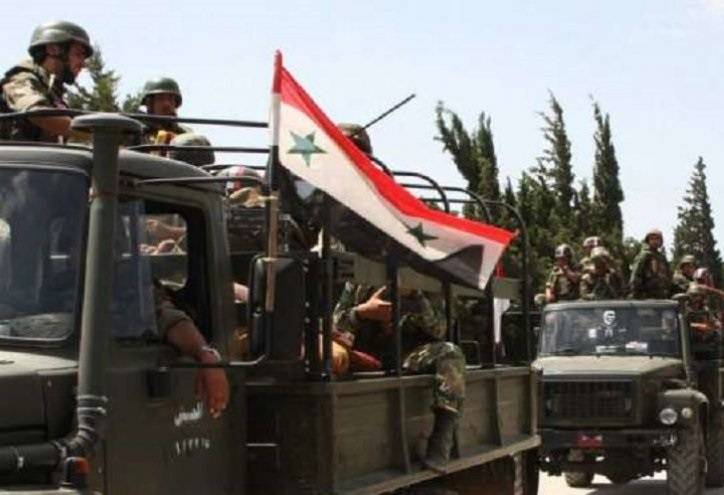 الجيش السوري يدخل درعا البلد ويبدأ بتثبيت نقاط تفتيش