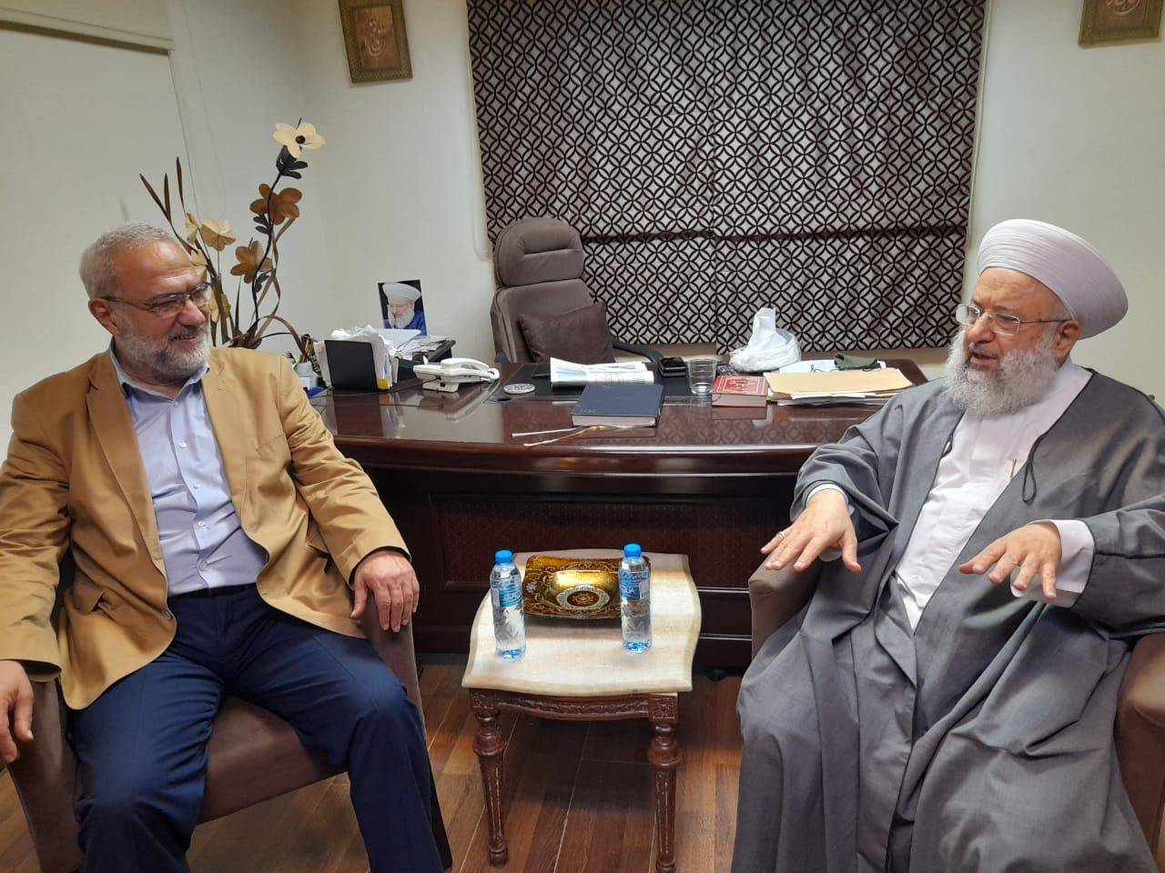 حمود يستقبل قماطي على رأس وفد من حزب الله