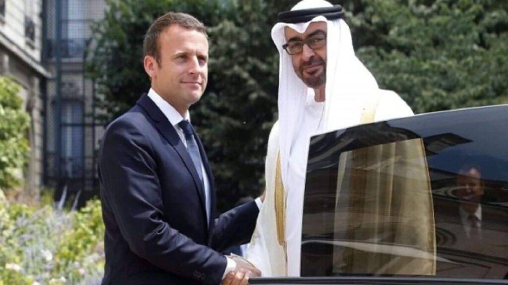 ماكرون يلتقي بن زايد وهذا الملف سيكون حاضرا