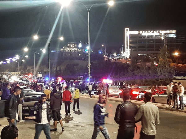 أعمال شغب في مدينة أردنية بعد انتهاء مباراة