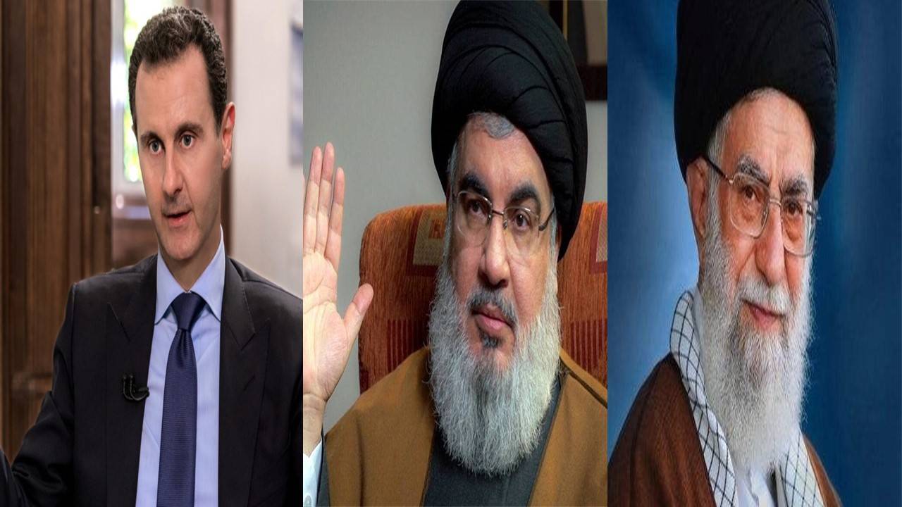 بالفيديو - أهالي البقاع استقبلوا الصهاريج رافعين صور نصرالله والأسد وخامينئي