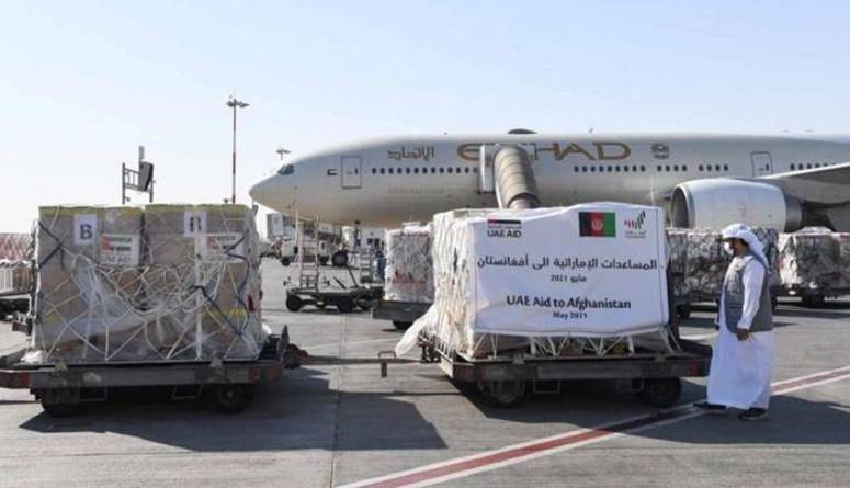 طائرة مساعدات إماراتية جديدة تصل إلى أفغانستان