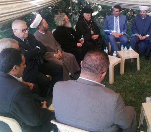 وزير الزراعة استقبل وفودا مهنئة
