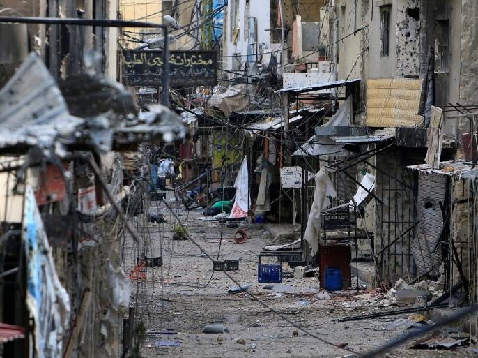بالفيديو - اشتباكات عنيفة وسقوط جرحى في عين الحلوة