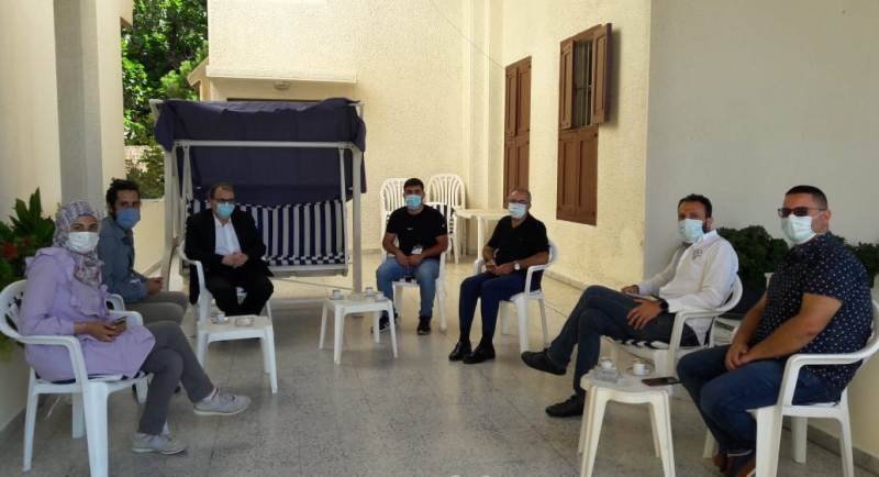 البزري يبحث مع وفد ايطالي دعم مستشفى صيدا الحكومي