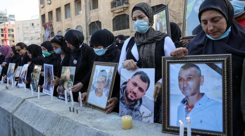 بالصورة - صورة داخل قصر العدل لضحايا إنفجار المرفأ!