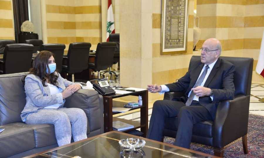 لقاء مثمر وعملي بين ميقاتي ودشتي