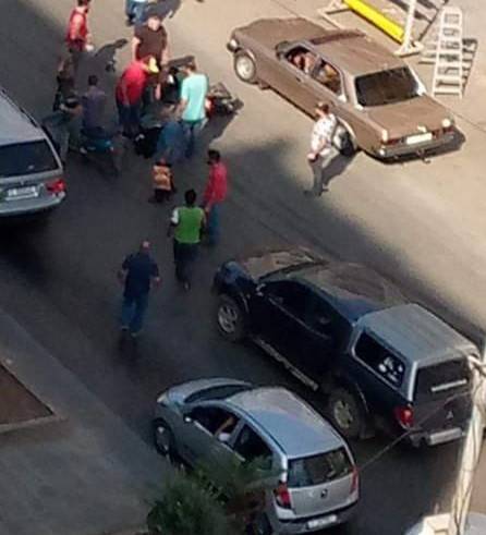 جريح بحادث سير بين سيارة ودراجة في التبانة
