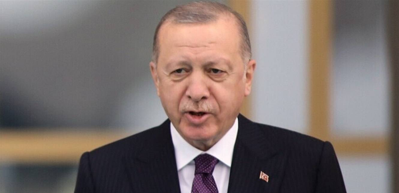 بالصور- أردوغان يطالع الصحف مع قطة حفيدته!