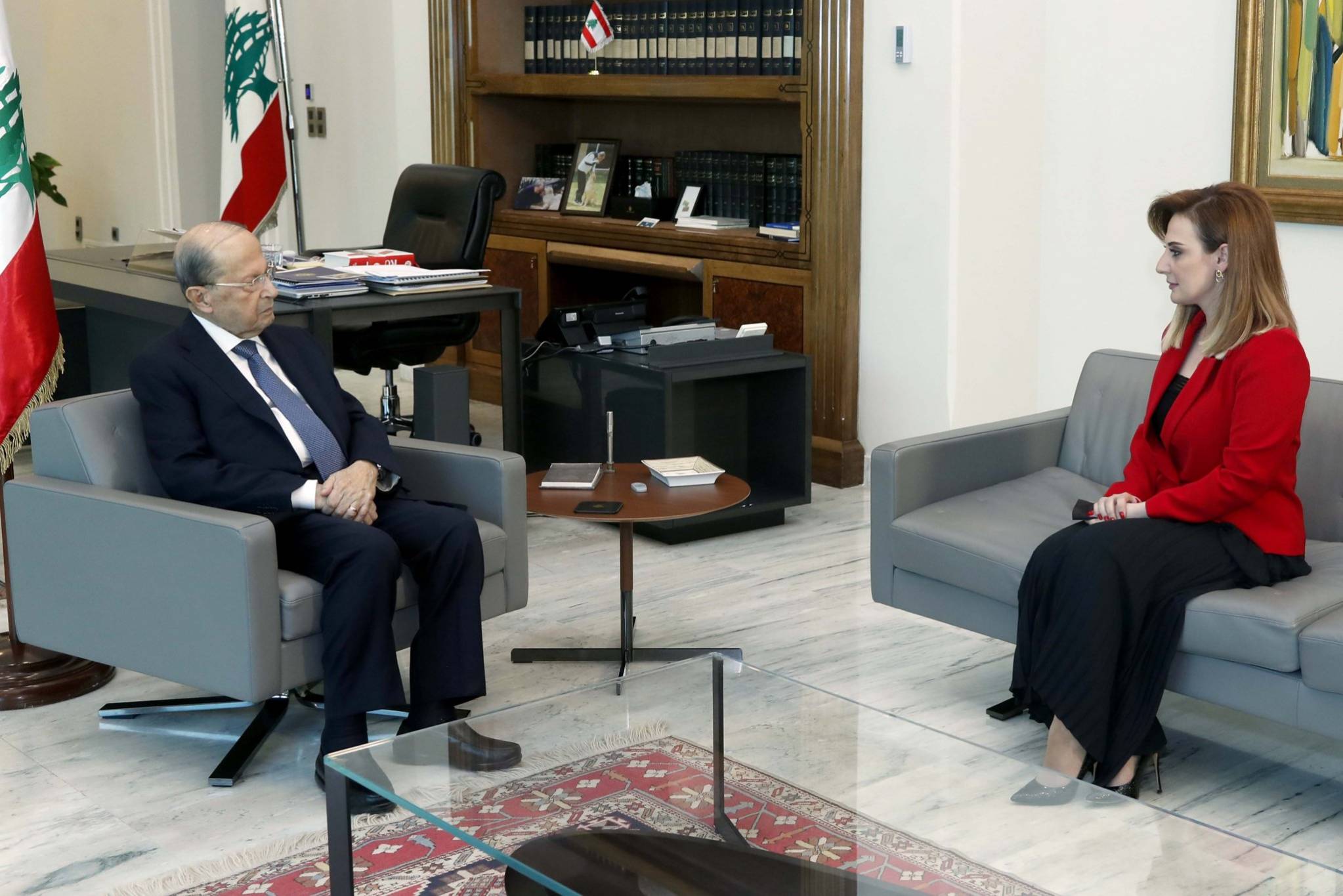 أوهانيان قدمت لعون تقريراً عن فترة توليها وزارة الشباب والرياضة