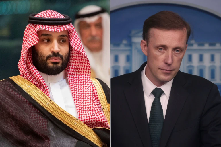 علام أكد مستشار الأمن القومي الأميركي في اجتماعه مع السعوديين؟
