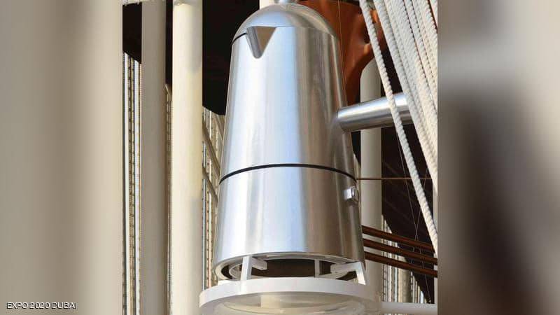 "قهوة الطاقة الشمسية".. جناح إيطاليا يبهر زوار "إكسبو 2020"