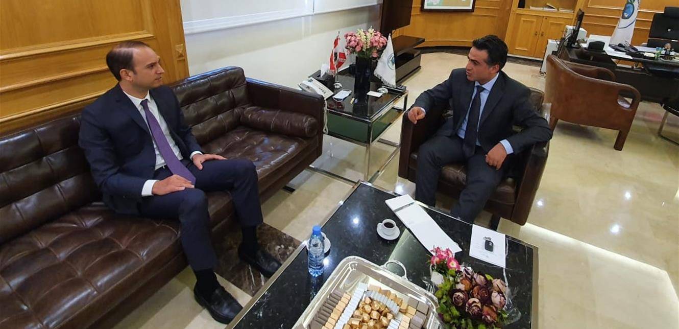 محافظ بعلبك الهرمل زار الوزير حمية