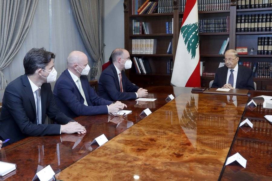 عون عرض ورشة الإصلاحات لوزير الدولة في الخارجية الالمانية