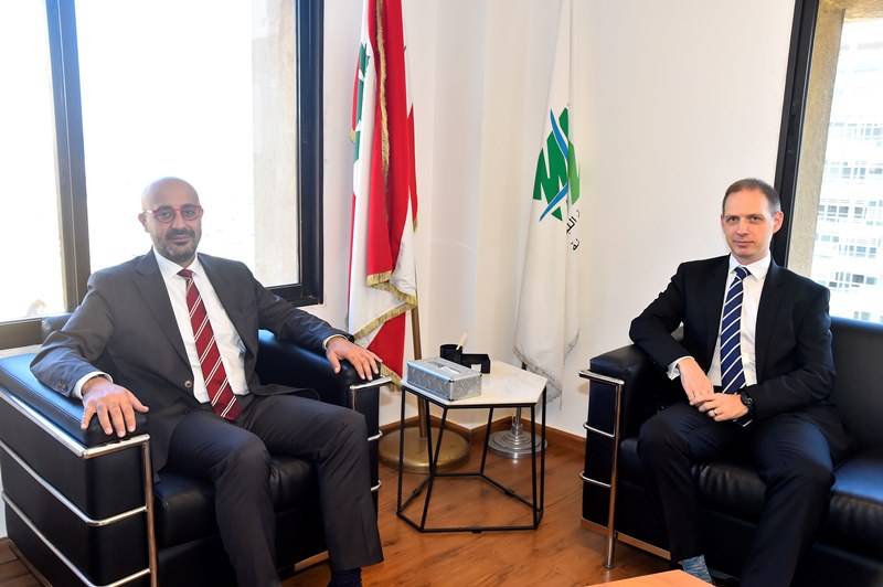 ياسين التقى السفير البريطاني في لبنان... وماذا بحثا ؟