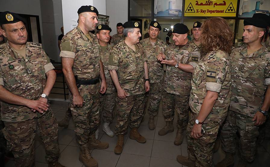 قيادة الجيش دعت المتقاعدين وعائلات الشهداء الى متابعة أخبارهم على موقع الجيش