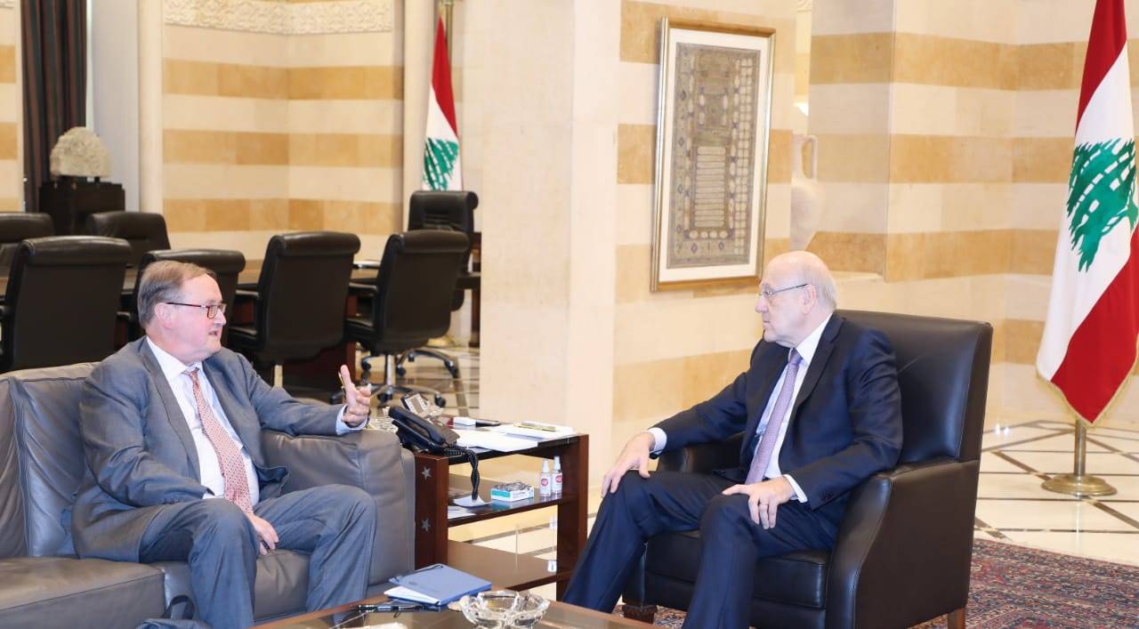 ميقاتي التقى دوكان والوفد المرافق