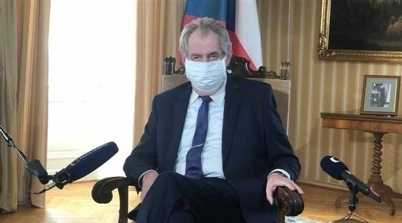 نقل الرئيس التشيكي إلى المستشفى