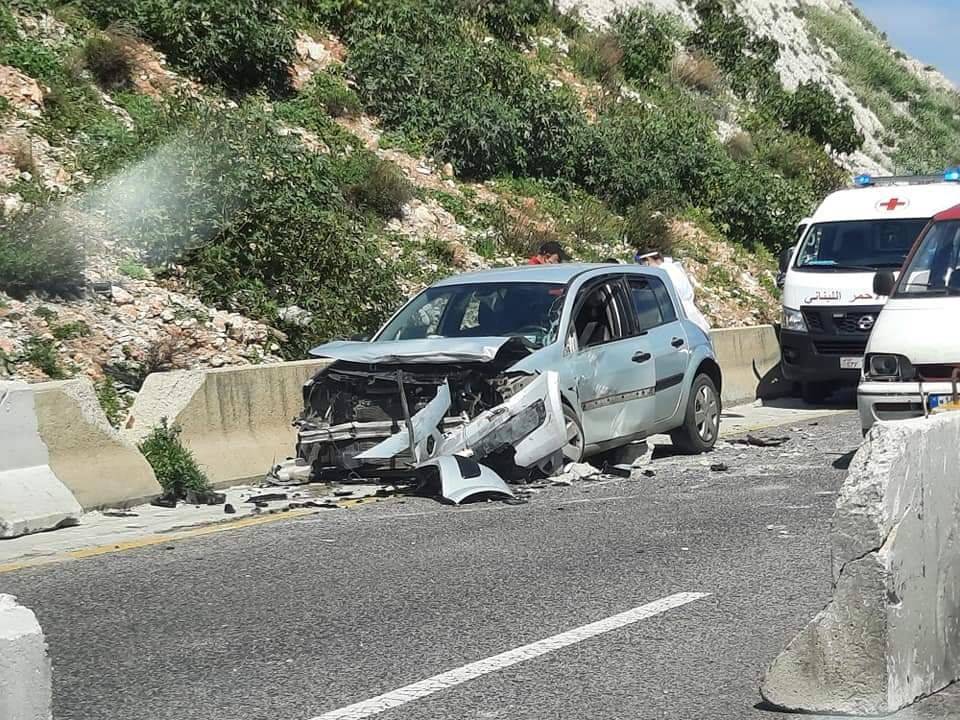 بالصور - انقلاب جيب في العبادية