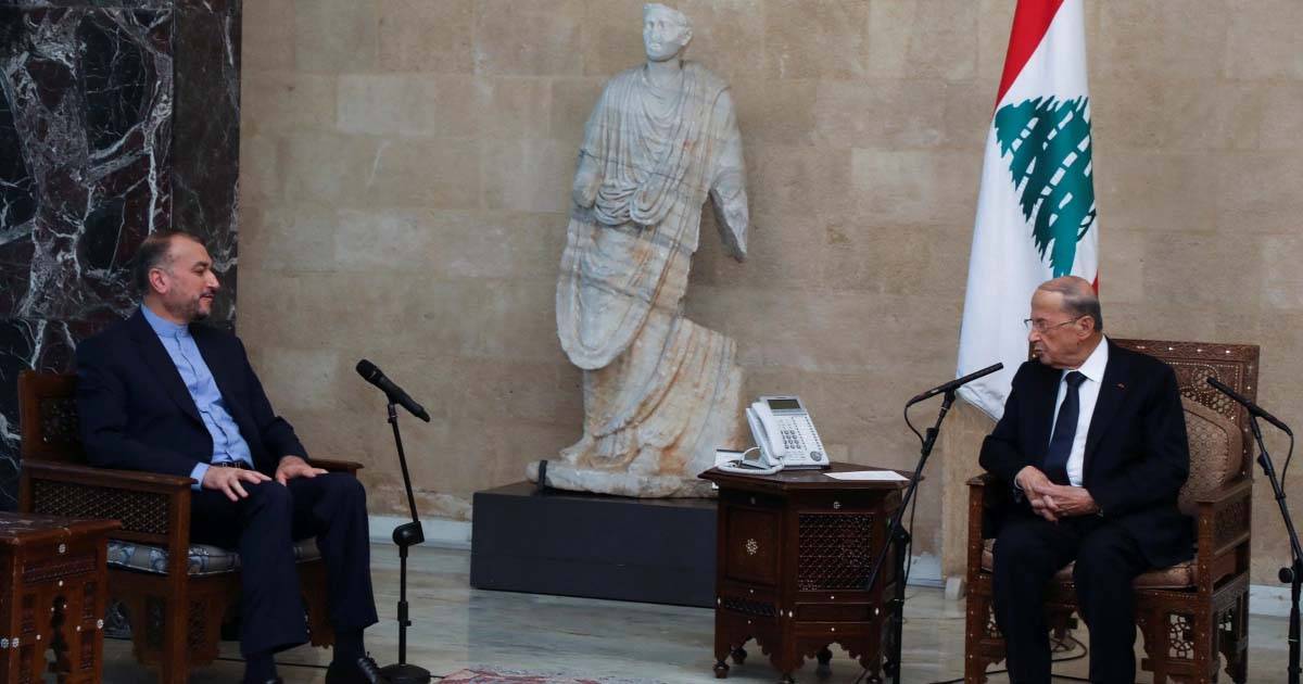 سباق نفوذ أميركي - إيراني وتبادل رسائل من بيروت