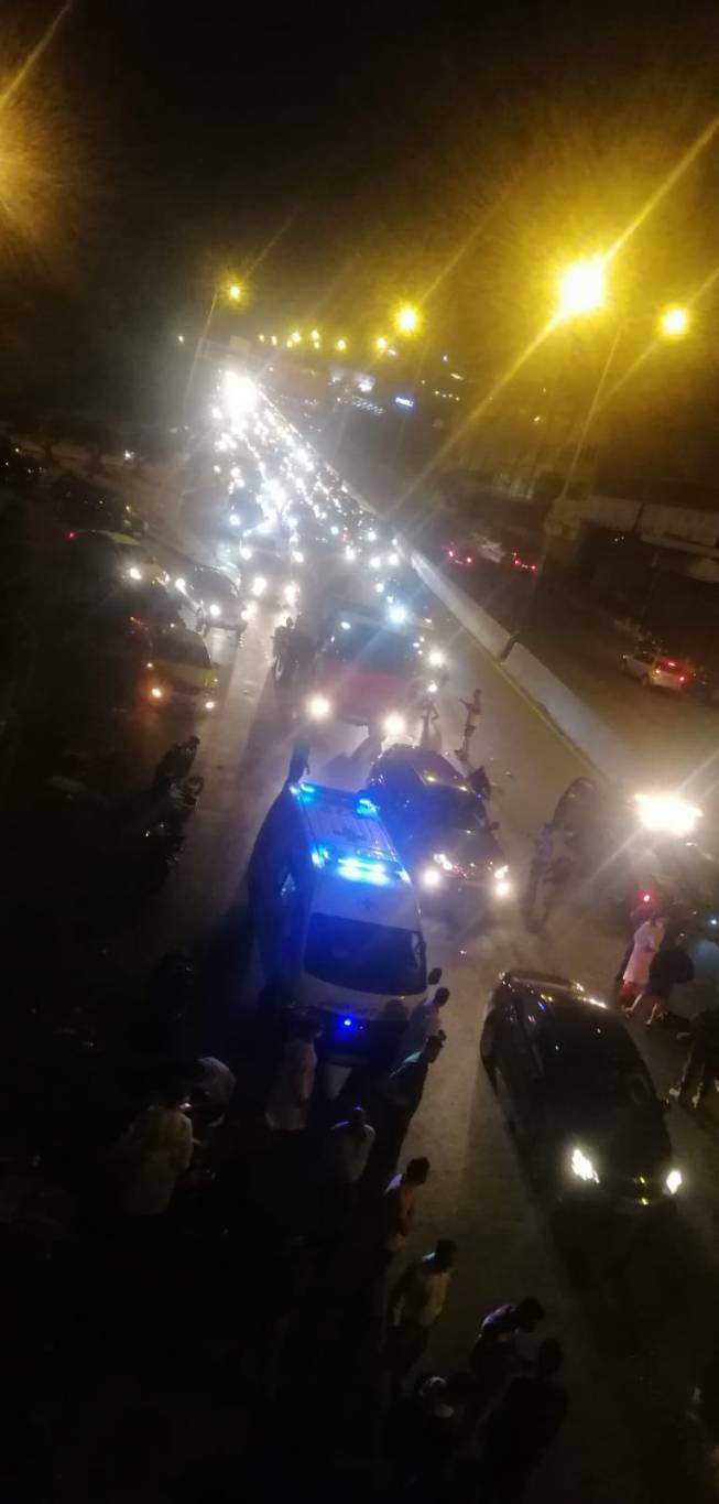 بالصور- حادث سير مروع على طريق بعبدا  وسقوط قتيلين!