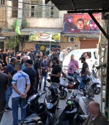 نزوح كثيف للسكان في منطقة الاشتباكات ومحيطها