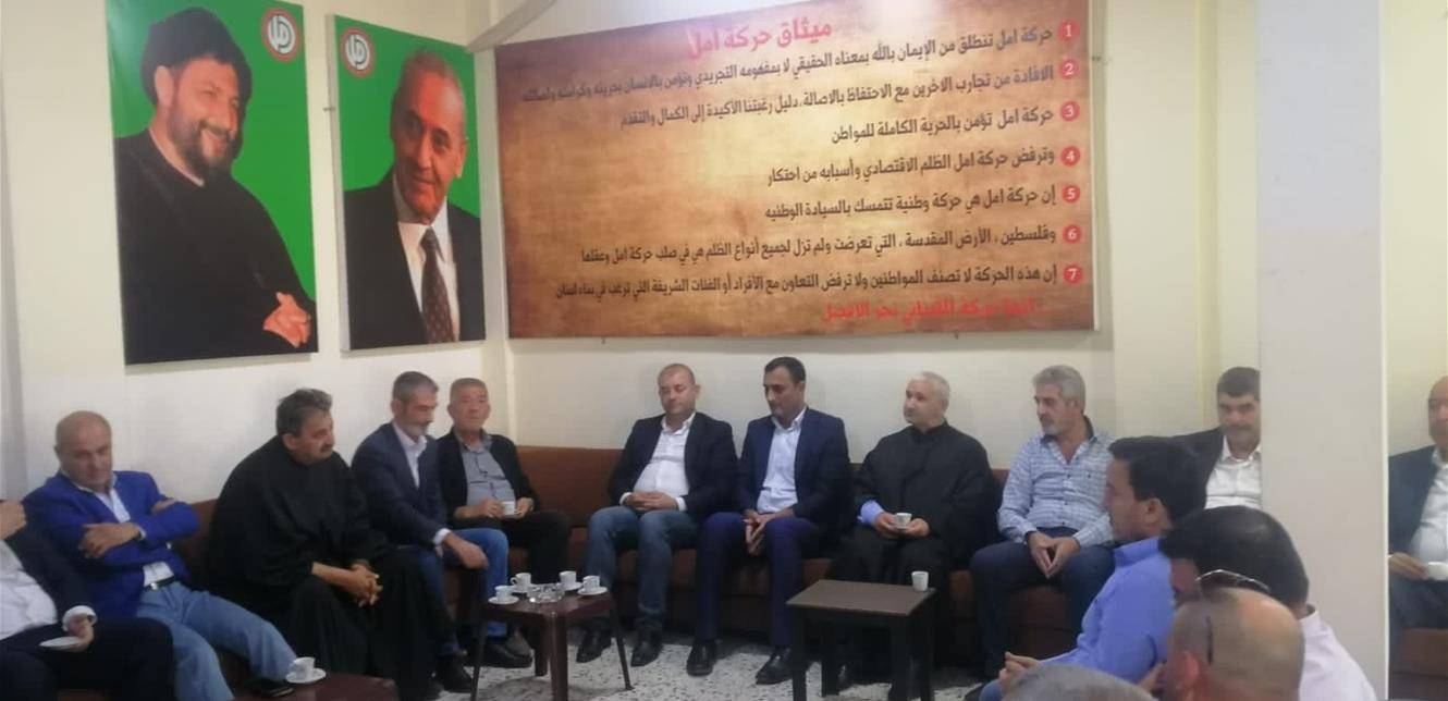 وفد من القاع زار قيادة أمل في الهرمل معزيا بضحايا الطيونة