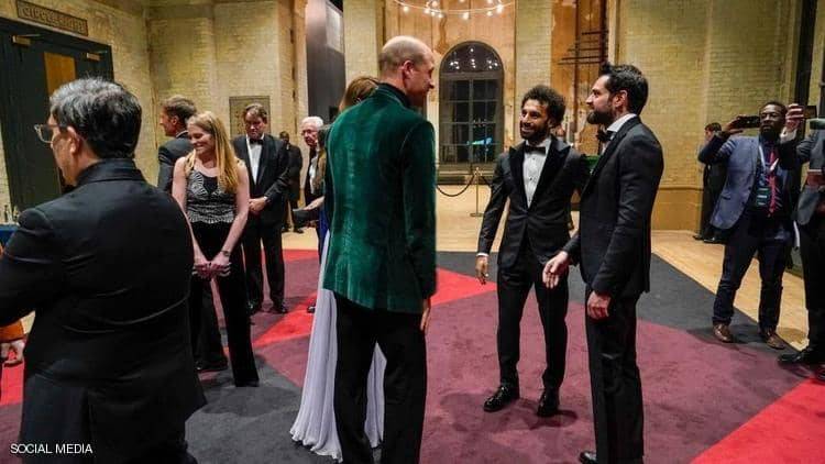بالفيديو- محمد صلاح في ضيافة الأمير وليام!