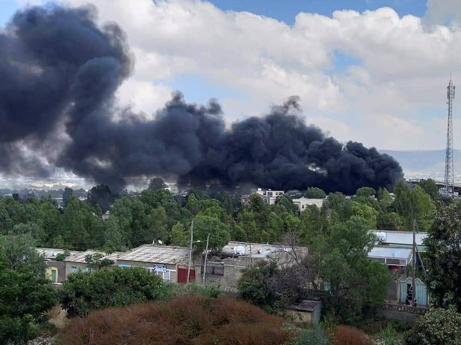 الجيش الإثيوبي يشنّ غارات جوية جديدة على عاصمة إقليم تيغراي