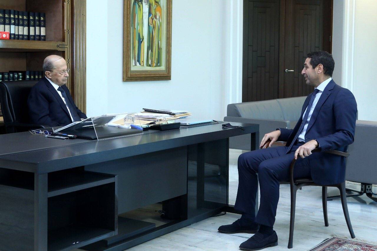 حاجات منطقة المتن الإنمائية محور مباحثات عون ومعلوف