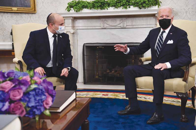 بينيت متفاجئ من موقف البيت الأبيض من الاستيطان
محاولة إسرائيلية لتأليب أعضاء بالكونغرس على بايدن