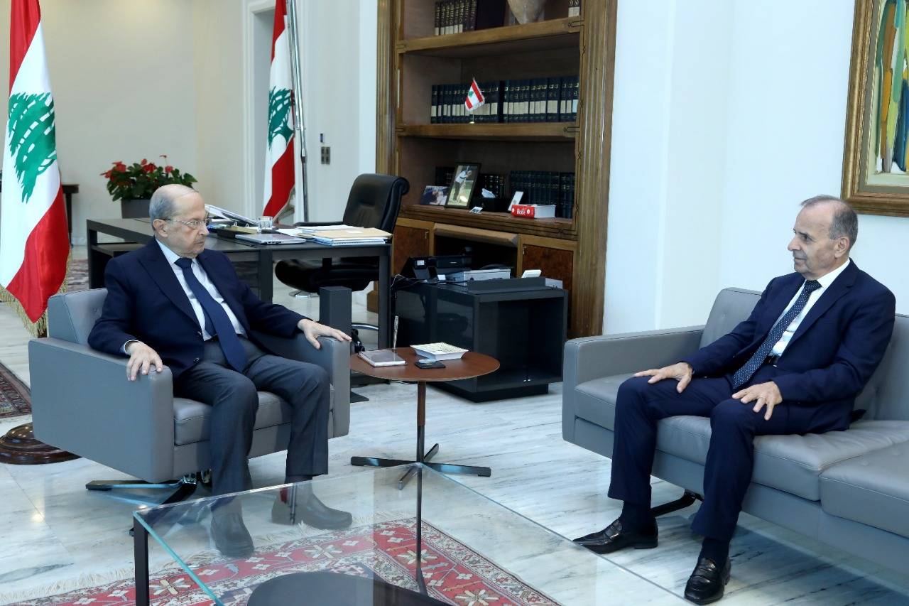 عمل المجلس الدستوري محور لقاء عون ومشلب