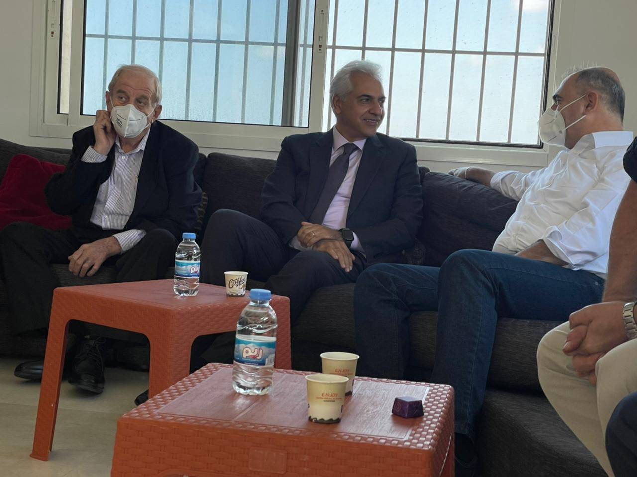بدران استقبل وفودا مهنئة بتسلمه رئاسة الجامعة اللبنانية