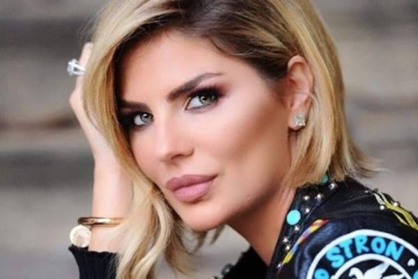 ملكة جمال لبنان السابقة ساندرا رزق تتلقى ورود من حبيبها..هل انفصلا وعادا ؟