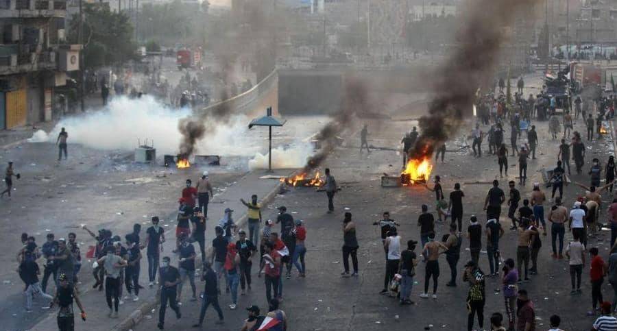 حكم بإعدام مدانين بقتل متظاهر في العراق