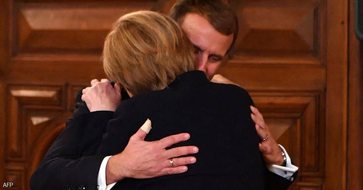 "في وداع ميركل"... ماكرون: فرنسا تحبك!